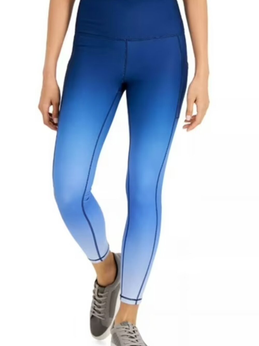 Ideology Women's Ombre Leggings Sunset Cobalt